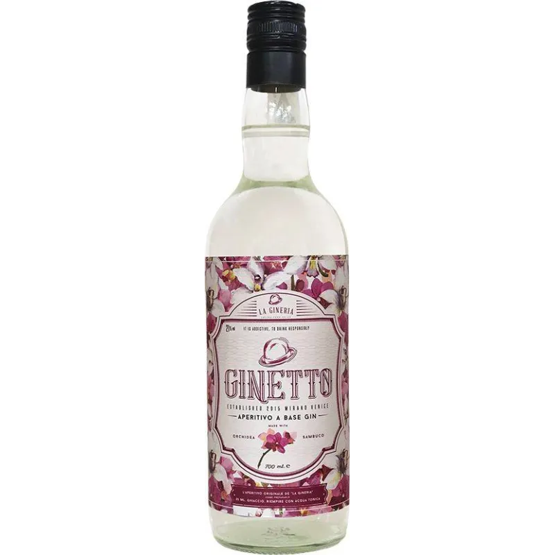 Aperitif Ginetto orchid and elderberry