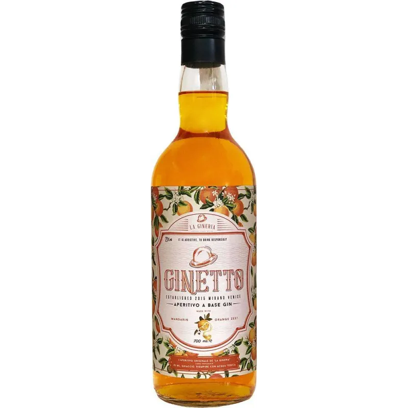 Aperitif Ginetto orange and mandarin