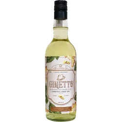 Aperitiflikör Ginetto Rhabarber und Ingwer