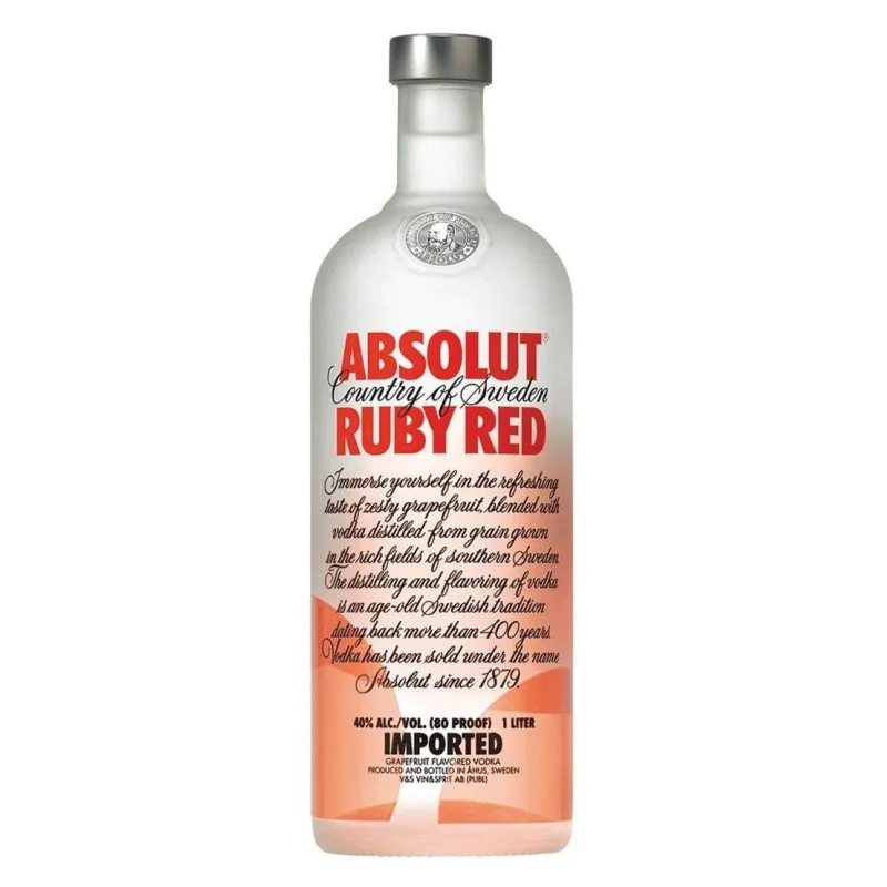 Vodka Absolut Ruby Red