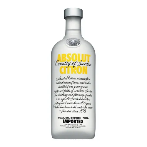 Absolut Vodka Citron 1L