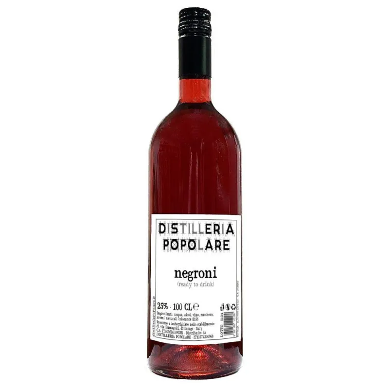 Negroni RTD Distilleria Popolare