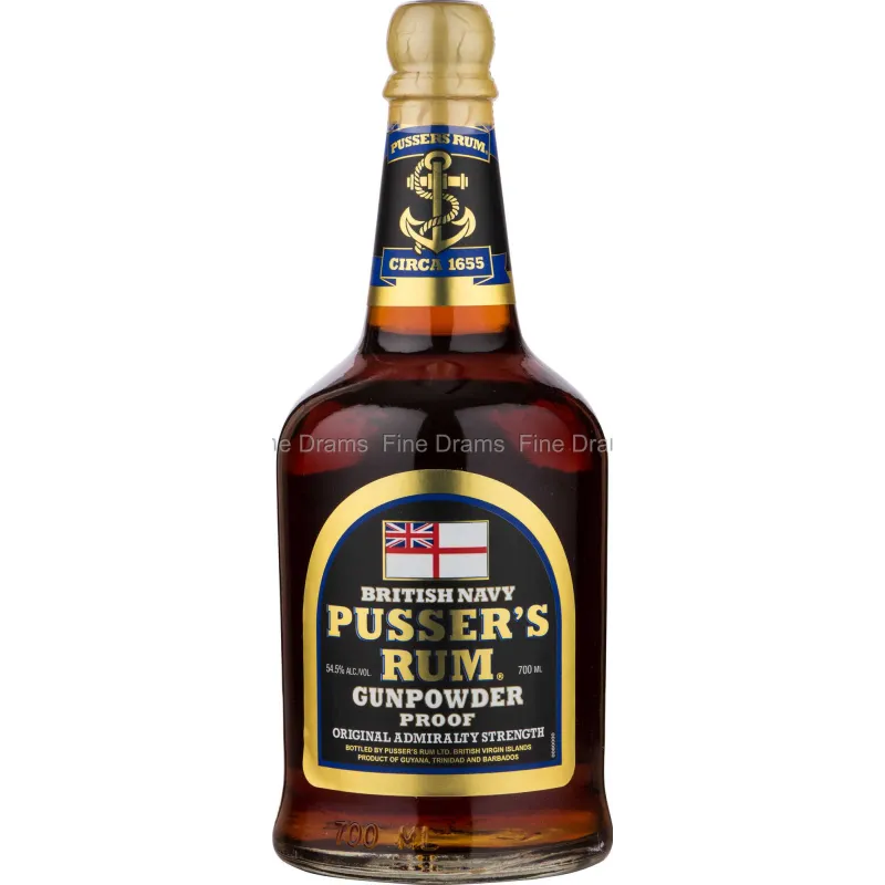 Rum British Navy Pusser's Gunpowder