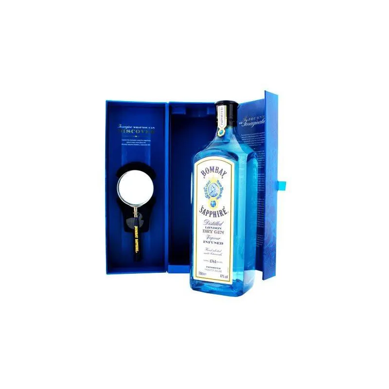 Bombay Sapphire Gin with Lens 1L