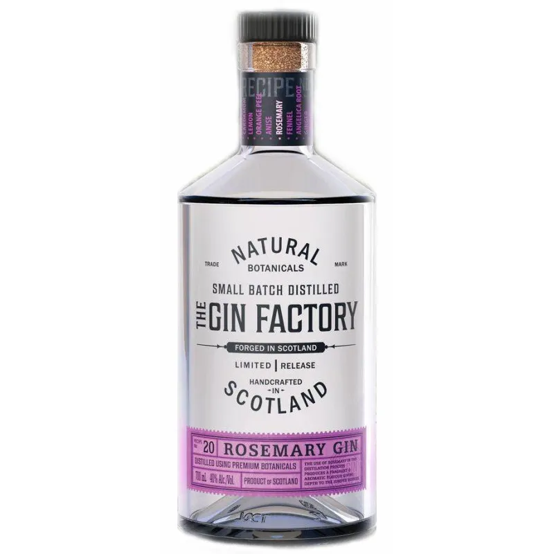 The Gin Factory Limited Release Rosemary Gin